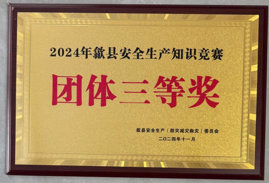 團(tuán)體三等獎(jiǎng)